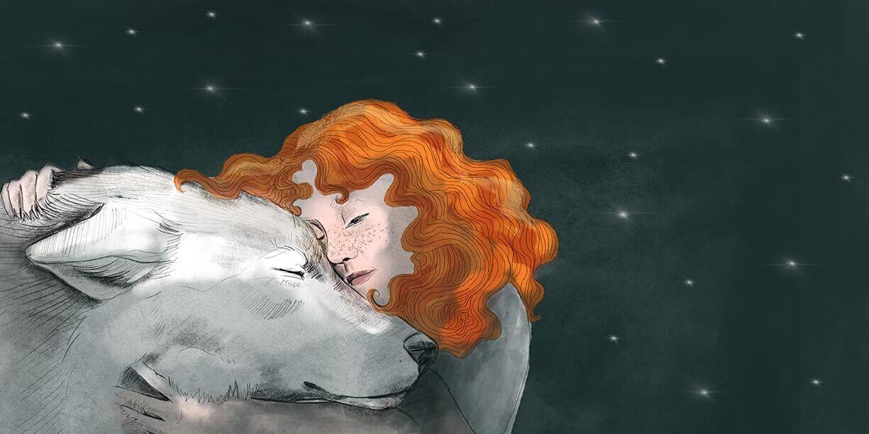 Wildlife illustration from Finding The Wild children's book by Annie Booker