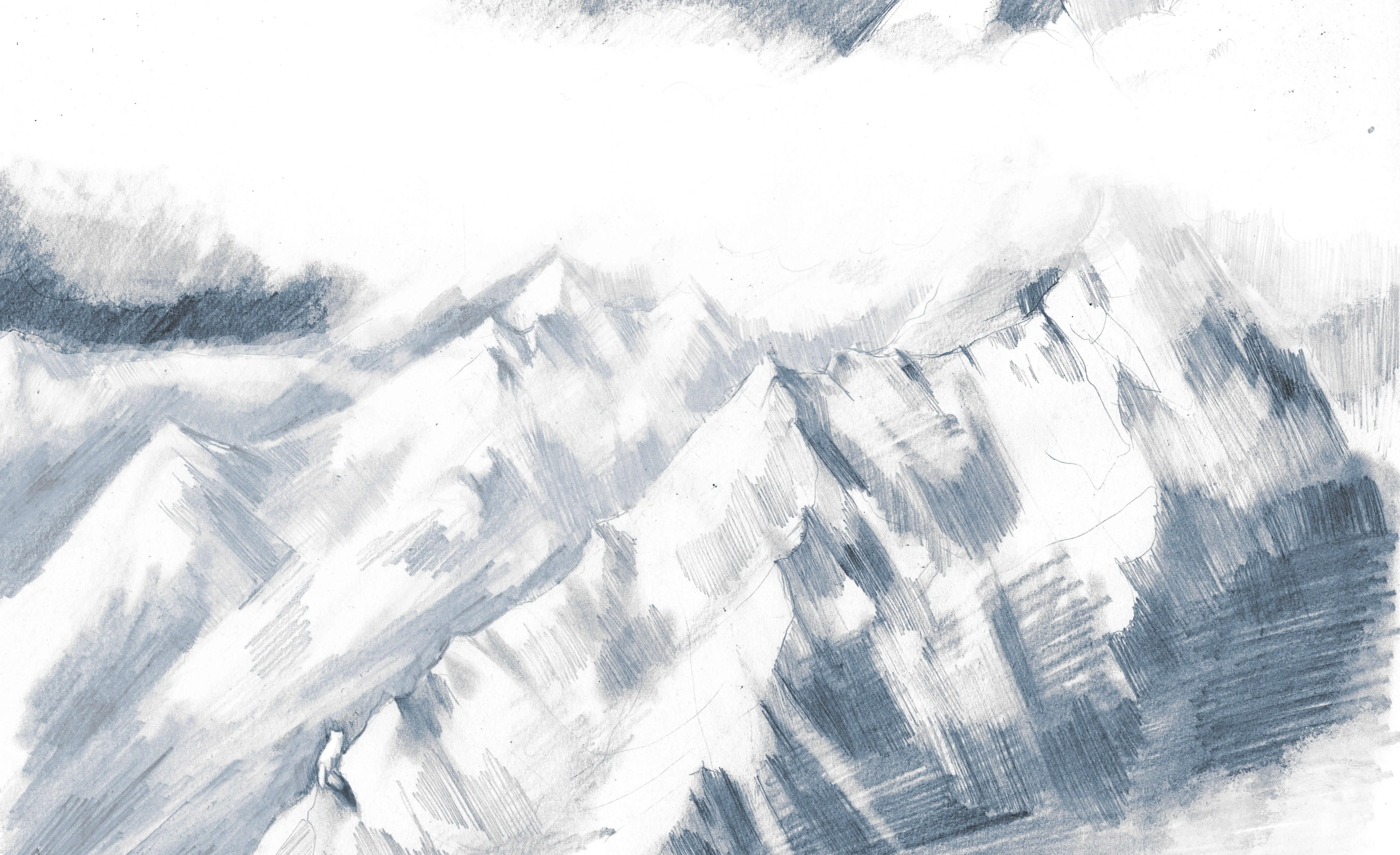 Arctic fox illustration from The Fox Fires, Tales from the North by Annie Booker